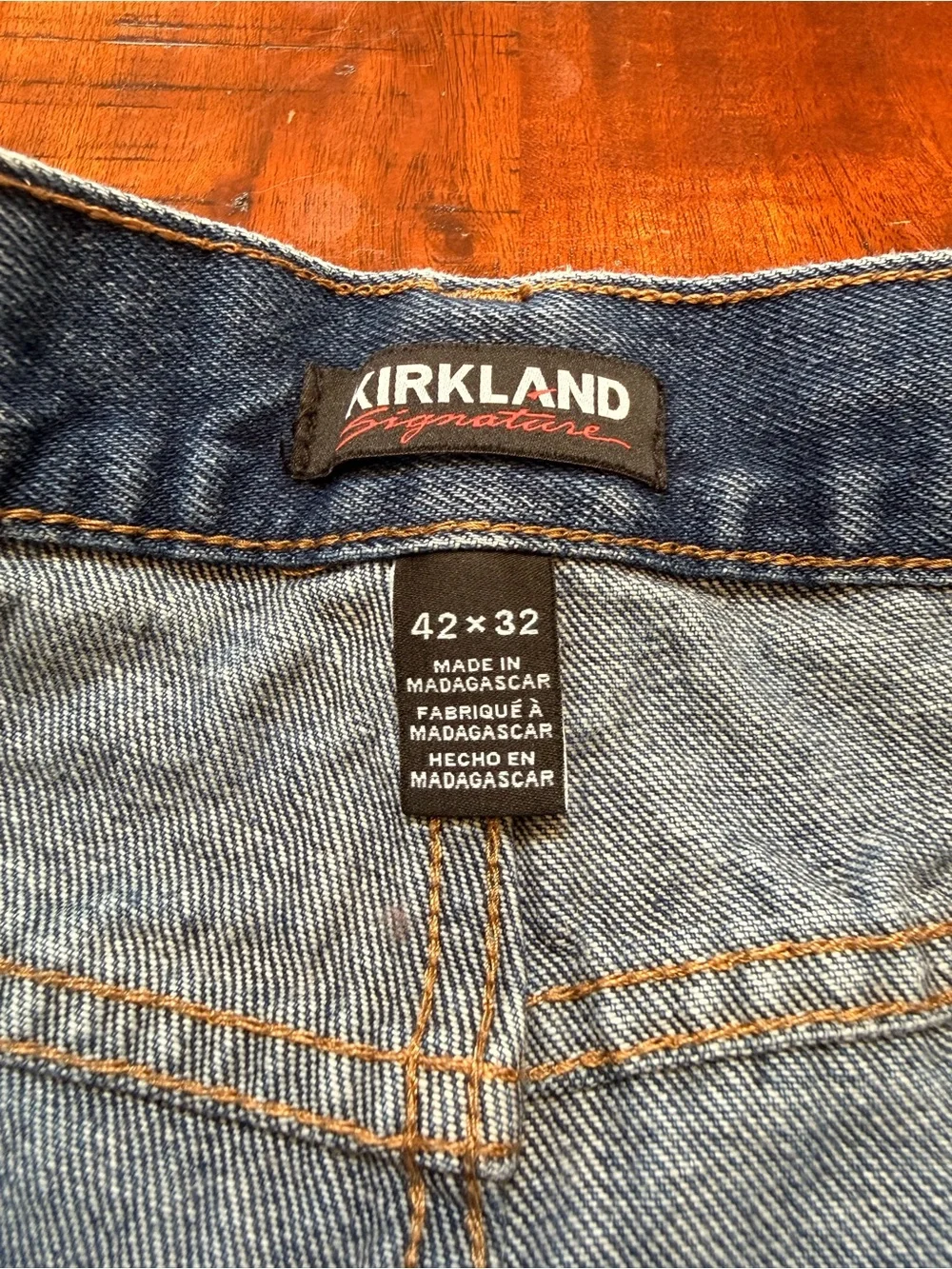 Kirkland Signature Men’s Jeans 42x32
